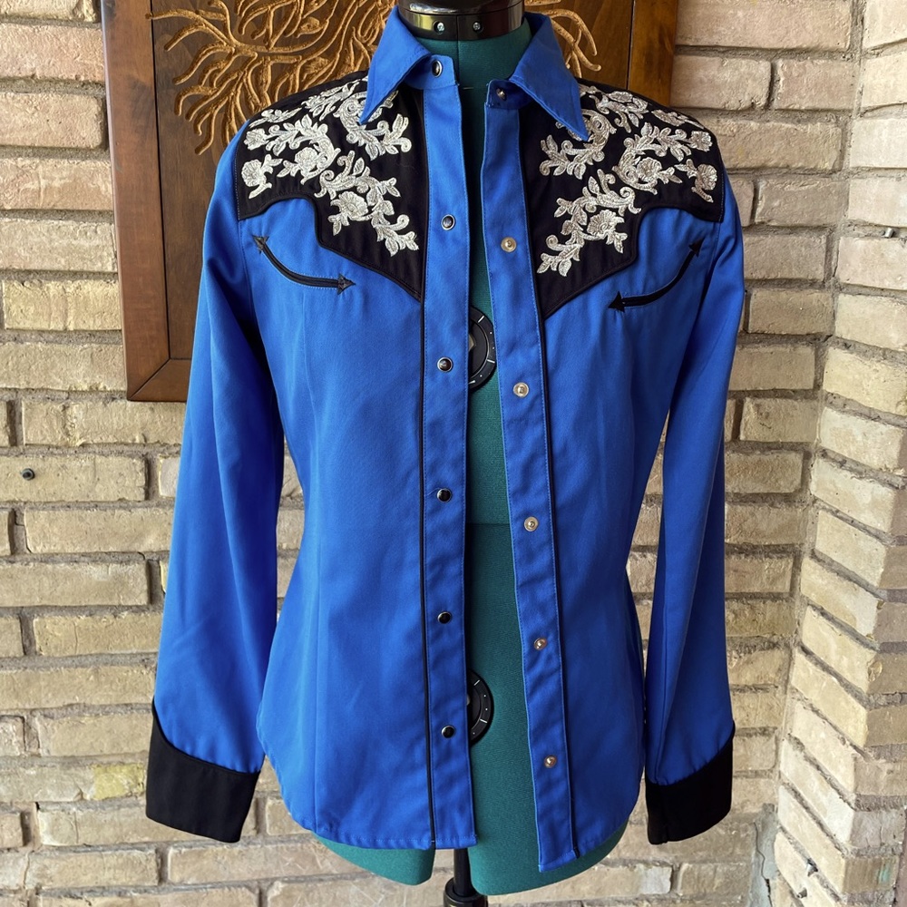 Roper-Denver, Colorado, button down shirt. Sz S.